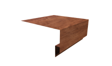 Планка околооконная сложная Блок-Хаус new 200х75х27 Grand Line 0,45 Print Premium Rowan Fresh TwinColor (2м)