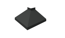 Угол отлива внешний 100 Grand Line 0,45 PE с пленкой RAL 7016 антрацитово-серый