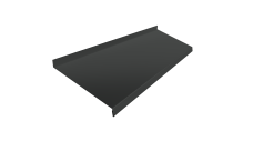 Отлив простой 250 Grand Line 0,45 Drap ST RAL 7016 антрацитово-серый (2м)