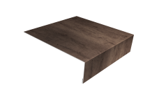 Планка лобовая/околооконная простая 190х50 Grand Line 0,45 Print Premium Almond Wood Fresh (2м)