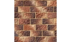 Рядовая плитка White Hills Торре Бьянка 445-40 c расшивкой 1,2см