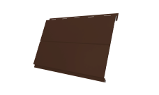 Вертикаль 0,2 line Grand Line 0,5 PurLite Matt с пленкой RAL 8017 шоколад