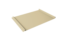 Кликфальц Grand Line 0,5 Satin с пленкой на замках RAL 1015 светлая слоновая кость