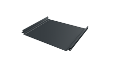 Кликфальц Про Grand Line 0,5 Velur с пленкой на замках RAL 7016 антрацитово-серый