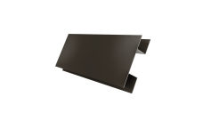 Планка H-образная стыковочная сложная Grand Line 0,5 Satin Matt TX RR 32 темно-коричневый (3м)