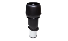 Выход вытяжки с колпаком Vilpe 160/225/500/ИЗ черный