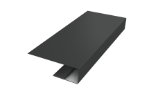 J-Профиль 12мм Grand Line 0,45 Drap TX RAL 7016 антрацитово-серый (3м)