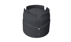 Колпак Krovent Hupcap 270 new серый