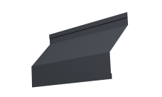 Ламель забора жалюзи Milan new 0,45 Drap TwinColor RAL 7024 мокрый асфальт