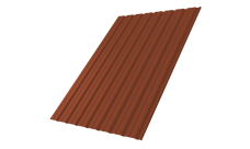 Профнастил С10R Grand Line 0,5 Satin Matt TX RAL 8004 терракота