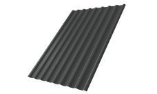 Профнастил С20R Grand Line 0,45 PE-Double RAL 7016 антрацитово-серый