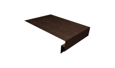 Планка околооконная сложная 250х50х18 (j-фаска) 0,45 Print-Double Premium Antique Wood (2м)