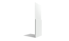 Планка приемная оконная 0,45 Drap TX RAL 9003 сигнальный белый (3м)