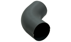 Колено 60 град Grand Line PU матовый 90 мм RAL 7024 мокрый асфальт