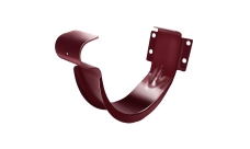 Крюк короткий Grand Line ПУ 125мм RAL 3005 красное вино