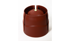 Колпак Krovent Hupcap 110 new красно-коричневый