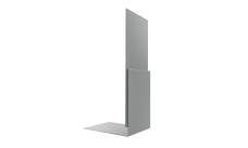 Планка приемная оконная 0,45 Drap TX RAL 7004 сигнальный серый (2м)