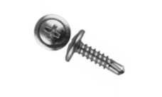 Саморез ПШС Rizzel 4,2х32 (200шт) шлиц PH2, цинк