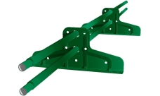 Снегозадержатель Стандарт Т4 d 25 RAL 6002 (1м)