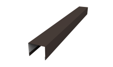 Крышка для забора жалюзи Palermo Grand Line 0,5 PurPro RR 32 темно-коричневый (2м)