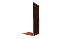 Планка приемная оконная 0,45 Print Elite Cherry Wood TwinColor (2м)