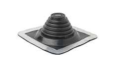 Проходной элемент (мастер флеш) прямой №3 (6-102мм) +240 силиконовый черный