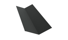 Планка ендовы верхней 145х145 0,45 Drap TX RAL 7016 антрацитово-серый (2м)