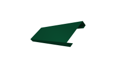 Ламель лицевая 100 забора жалюзи Texas 0,45 PE-Double RAL 6005 зеленый мох