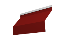 Ламель забора жалюзи Милан Grand Line 0,5 Satin RAL 3011 коричнево-красный