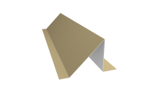 Планка снегозадержания 0,45 PE lite с пленкой RAL 1014 слоновая кость (2м)