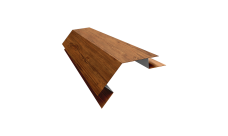 Планка угла внешнего сложного 135 градусов Блок-Хаус new Grand Line 0,45 Print Elite Golden Wood TwinColor (2м)