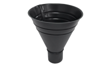 Воронка водосборная большая, 300/100 мм матовый RAL 9005