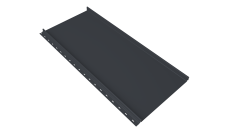 Кликфальц mini Grand Line 0,7 PE с пленкой на замках RAL 7024 мокрый асфальт