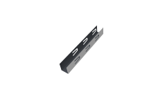 Крепежный вкладыш Б для забора жалюзи Texas с шириной ламели 150 0,5 Satin RAL 7024 мокрый асфальт (2м)