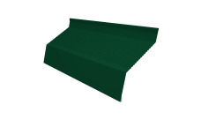 Ламель забора жалюзи Milan new gofr 0,45 PE с пленкой RAL 6005 зеленый мох