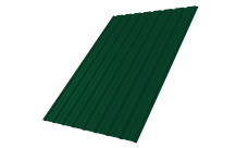 Профнастил С10B 0,45 Drap RAL 6005 зеленый мох