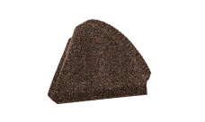 Заглушка конусная конька круглого для композитной черепицы Grand Line брауни