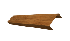 Ламель обратная 50 забора жалюзи Техас Grand Line 0,45 Print Elite Golden Wood