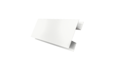 Планка H-образная стыковочная сложная 0,45 Drap TX RAL 9003 сигнальный белый (3м)