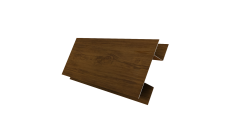 Планка H-образная стыковочная сложная 0,45 Print Elite Golden Wood TwinColor (2м)