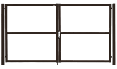 Ворота Ворота Colority Zinc Lock 2,0х3,5 RAL 8017 В.333-330-0