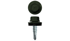 Саморез по металлу Daxmer 4,8х19 (400шт) сверло №2 RAL 6020