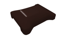 Крышка универсальная RAL 8017