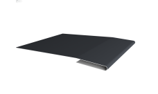 Планка начальная 0,45 Drap TR RAL 7024 мокрый асфальт (2м)