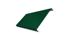 Ламель обратная 200 забора жалюзи Texas Grand Line 0,5 Satin RAL 6005 зеленый мох