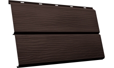 ЭкоБрус 3D 0,345 Grand Line 0,45 PE с пленкой RAL 8017 шоколад