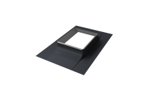 Оклад трубы Длина вдоль ската 520 х Ширина вдоль карниза 275 0,5 Satin RAL 7024 мокрый асфальт