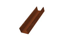 Стойка жалюзи Milan,Tokyo 0,45 Print Elite Rowan TwinColor (2м)