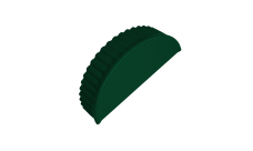 Заглушка торцевая Grand Line 0,5 Satin RAL 6005 зеленый мох