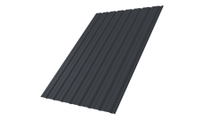 Профнастил С10R Grand Line 0,5 Velur X RAL 7024 мокрый асфальт